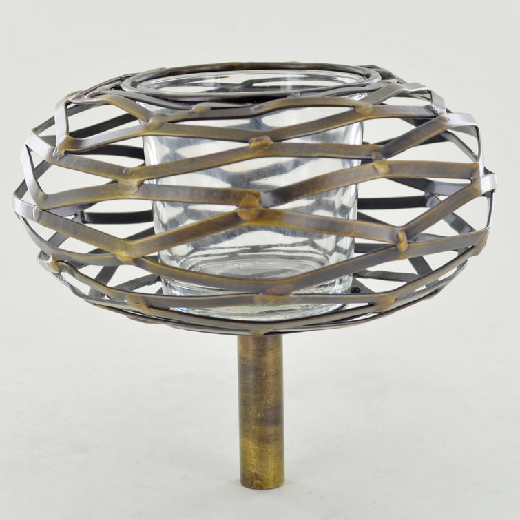 Latitude Run Palloma TLight Birds Nest Garden Stake Wayfair.co.uk